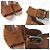 COACH KELSI SDE WEDGE Sandales à talon en daim - vue 8
