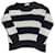 Sandro Strickpullover Schwarz Ecru Baumwolle Aus weiß  - Ansicht 1