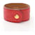 Bracciale Medor in Struzzo Hermès Rosso - vista 2