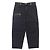 Pantalones de trabajo de denim Louis Vuitton en denim monogramado Negro