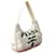 Borsa mini Terry di Prada Bianco