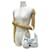 Borsa mini Terry di Prada Bianco - vista 3