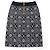 Strickwollrock mit Monogram SINCE1854 von Louis Vuitton Schwarz - Ansicht 2