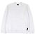 Baumwoll-Sweatshirt mit geprägtem Fendi-Logo Weiß