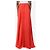 Autre Marque Rotes Seiden-Maxikleid - Größe UK 8 - Ansicht 3