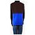 Autre Marque Fleece-Weste in Blau und Bordeaux mit Farbblock - Größe XS - Ansicht 2