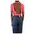 Jacquemus Polo de punto rosa con espalda abierta - talla UK 6 - vista 2