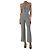 Diane Von Furstenberg Mono negro con estampado total - talla UK 4
