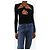 Autre Marque Schwarzes transparentes Crop-Top - Größe XS - Ansicht 3
