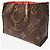 Louis Vuitton Borsa OnTheGo MM marrone 2019 - vista 4