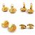 Orecchini a clip in metallo dorato Chanel Coco Mark D'oro - vista 4