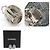 Orecchini in metallo con clip Coco Mark di Chanel Marrone Argento - vista 5