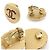 Orecchini a clip in metallo con strass Chanel Coco Mark Rosso D'oro - vista 4