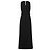 Max Mara Kleid, Modell Drapée Noire Circa 2010. Schwarz - Ansicht 2
