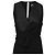 Max Mara Kleid, Modell Drapée Noire Circa 2010. Schwarz - Ansicht 3