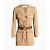 Giacca Chloé, modello Safari SS2018 di Natacha Ramsay-Levi. Beige