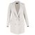 Casaco duplo Ann Demeulemeester em algodão branco