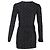 Abrigo de punto negro con botones y detalles dorados Emilio Pucci - vista 3