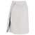 Falda envolvente Hermès en cachemira gris - vista 3