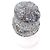 Chanel Bucket Hat aus Polyester mit COCO Mark Pailletten Silber - Ansicht 3