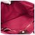 Hermès Troca Horizontal PM Canvas Handtasche Pink - Ansicht 4