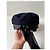Cappello in feltro blu Chanel con nastri in gros-grain Multicolore - vista 2