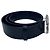 Chanel 2013 schwarze und silberne CC Leder-Gürtel, Größe 90/36 - Ansicht 5
