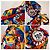 Parka con capucha Moschino Pinball Superhero Multicolor - vista 14