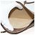 Gucci Borsa a Spalla GG Supreme PVC Beige Oro 904 02 020 Auth SW1461 D'oro - vista 20