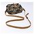 Borsa a spalla Burberry Nova Check Blue Label in tela marrone oro Auth ti3409 D'oro - vista 7