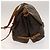 LOUIS VUITTON Borsa a Spalla Monogram Saumur 35 M42254 LV Auth 135031 Monogramma - vista 4