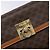 Céline Borsa a mano in tela Macadam CELINE in pelle PVC marrone e oro Auth gh737 D'oro - vista 15