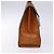 Céline Borsa a mano in tela Macadam CELINE in pelle PVC marrone e oro Auth gh737 D'oro - vista 4