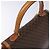 Céline Borsa a mano in tela Macadam CELINE in pelle PVC marrone e oro Auth gh737 D'oro - vista 6