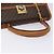 Céline Borsa a mano in tela Macadam CELINE in pelle PVC marrone e oro Auth gh737 D'oro - vista 7