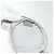 Borsa portabottiglie sportiva CHANEL in nylon bianco argento CC Auth bs28661 - vista 16