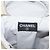 Borsa portabottiglie sportiva CHANEL in nylon bianco argento CC Auth bs28661 - vista 17