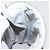 Borsa portabottiglie sportiva CHANEL in nylon bianco argento CC Auth bs28661 - vista 19