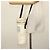 Borsa portabottiglie sportiva CHANEL in nylon bianco argento CC Auth bs28661 - vista 22
