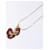 Collana GIVENCHY Metallo Oro Auth am8988 D'oro  - vue 3