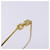 Collana GIVENCHY Metallo Oro Auth am8988 D'oro  - vue 7