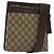 GUCCI GG Supreme Shoulder Bag PVC Beige Silver 92562 Auth 140791 Silvery