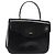 BALLY Borsa a mano in pelle nera e oro Auth gh533 Nero D'oro