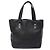 CHANEL Borsa Choco Bar COCO Mark in tela nera e argento CC Auth BA5420 Nero - vista 2
