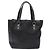 CHANEL Borsa Choco Bar COCO Mark in tela nera e argento CC Auth BA5420 Nero - vista 3