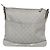 Borsa a Spalla GG Canvas Gucci Argento 145857 Auth ti3396 - vista 2