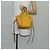 LOEWE Borsa a mano Hammock Compact in pelle gialla Auth 135252M Giallo - vista 21