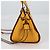 LOEWE Borsa a mano Hammock Compact in pelle gialla Auth 135252M Giallo - vista 3