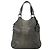 SAINT LAURENT Borsa a Spalla Metropolis Pelle Argento Auth am8965 - vista 2