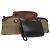 Borsa Clutch BURBERRY in Tela e Pelle 4 pezzi Beige Marrone Nero Auth bs29014